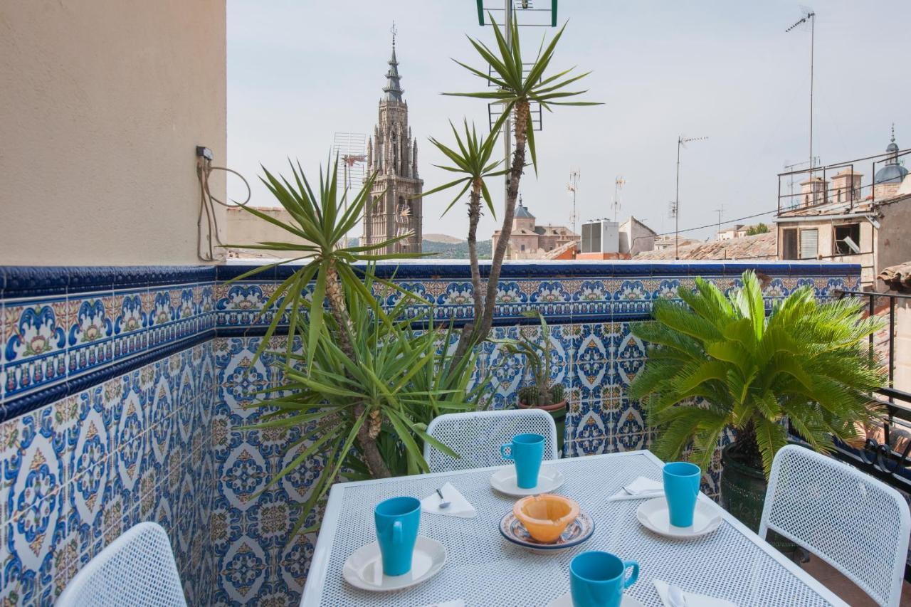 Atico-Terraza Imperial Lägenhet Toledo Exteriör bild